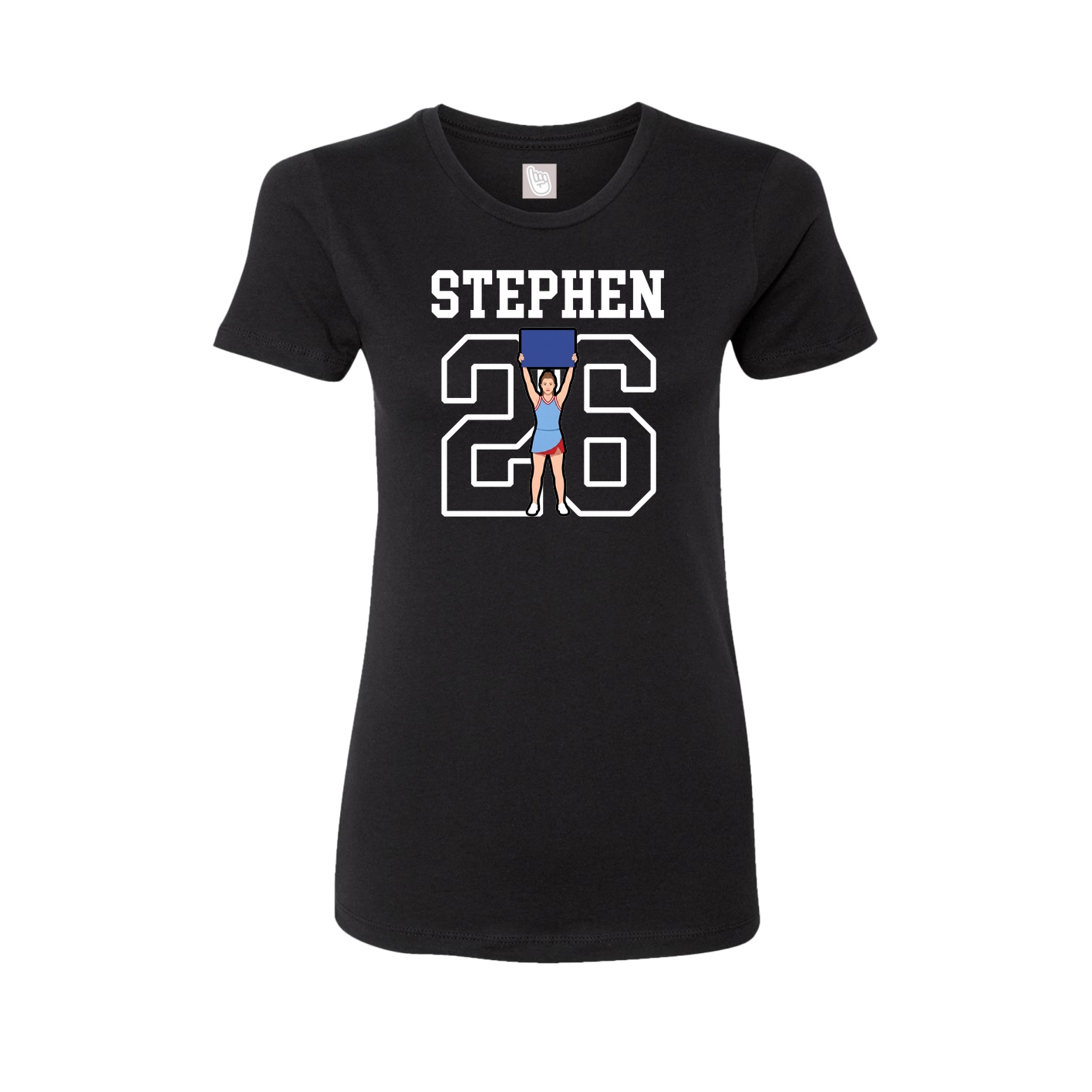 Fitted Women's Tee — Shirsey in Black