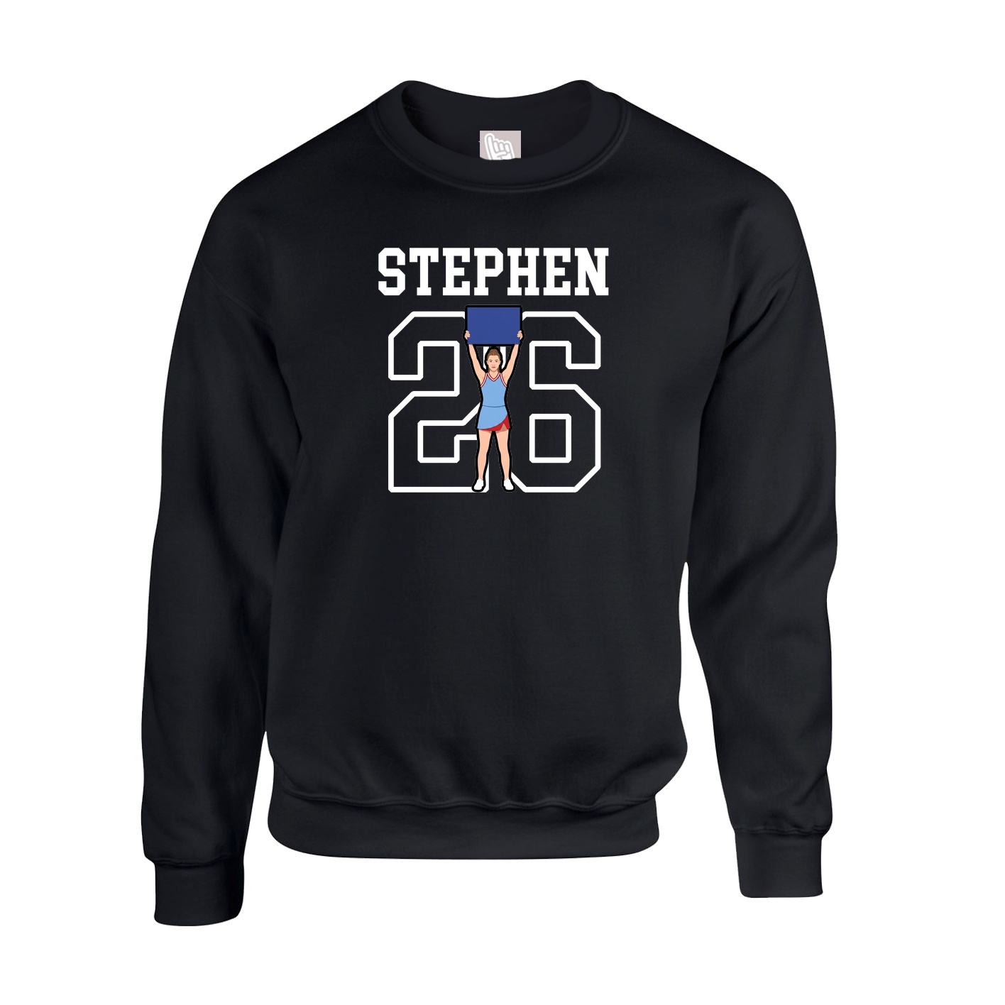 Fleece Crew — Shirsey in Black