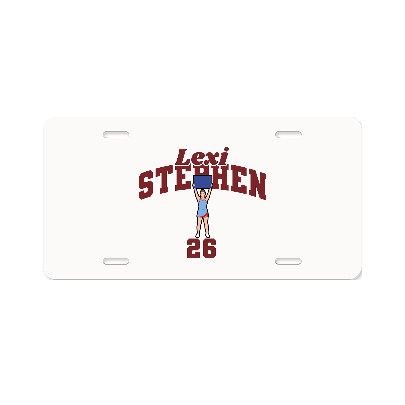 License Plate — Signature Arch in Classic