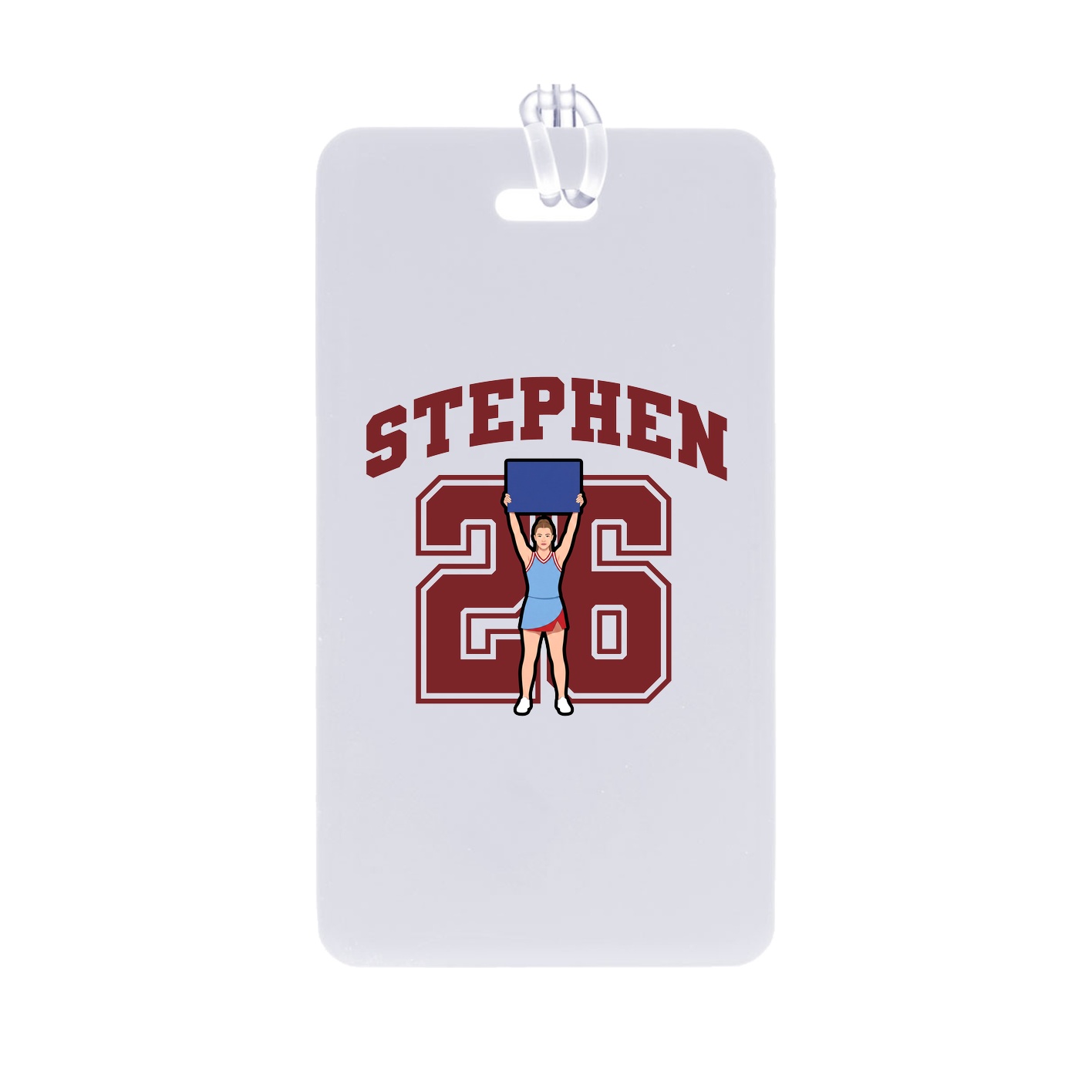 Bag Tag — Number in Classic