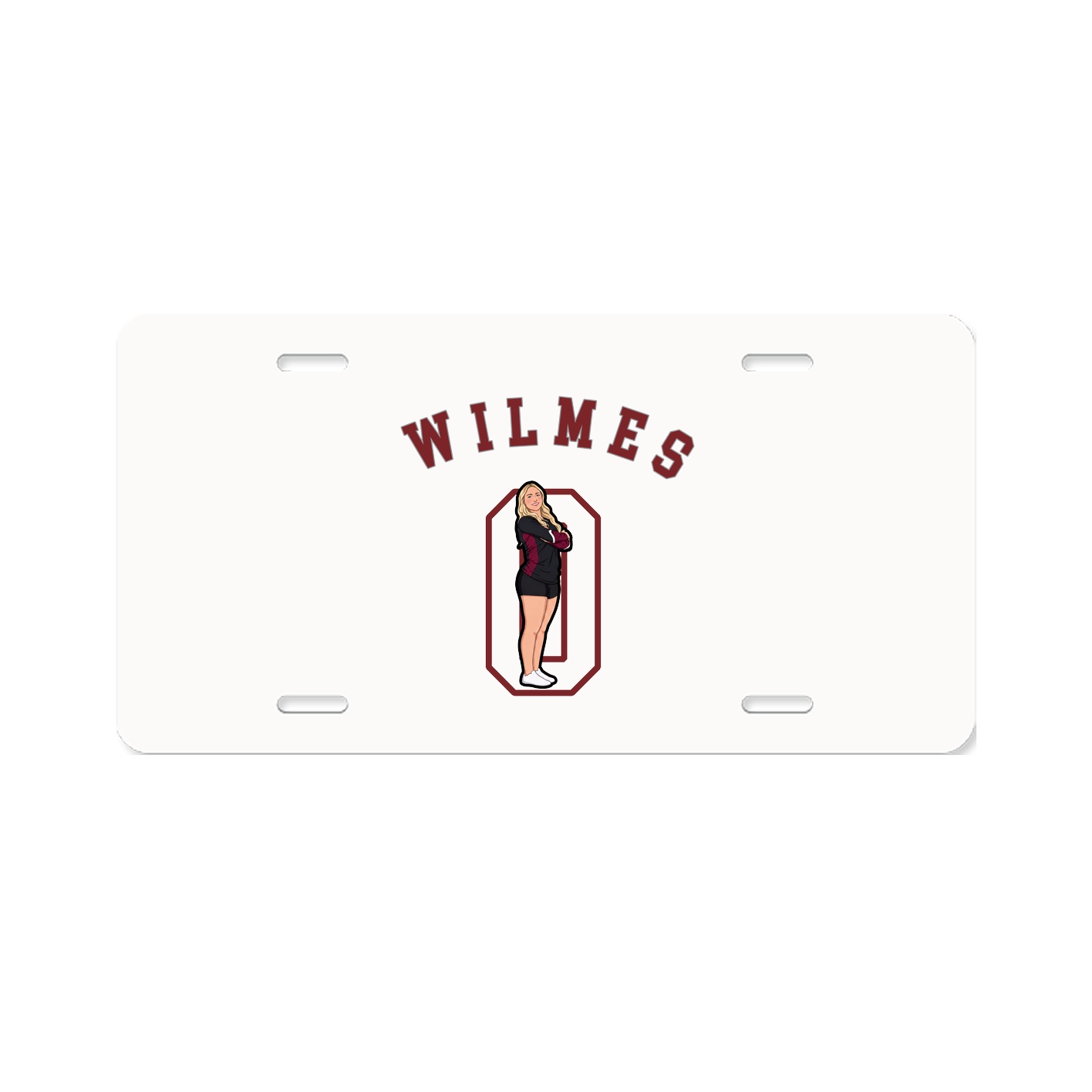 License Plate — Shirsey Arch in Classic
