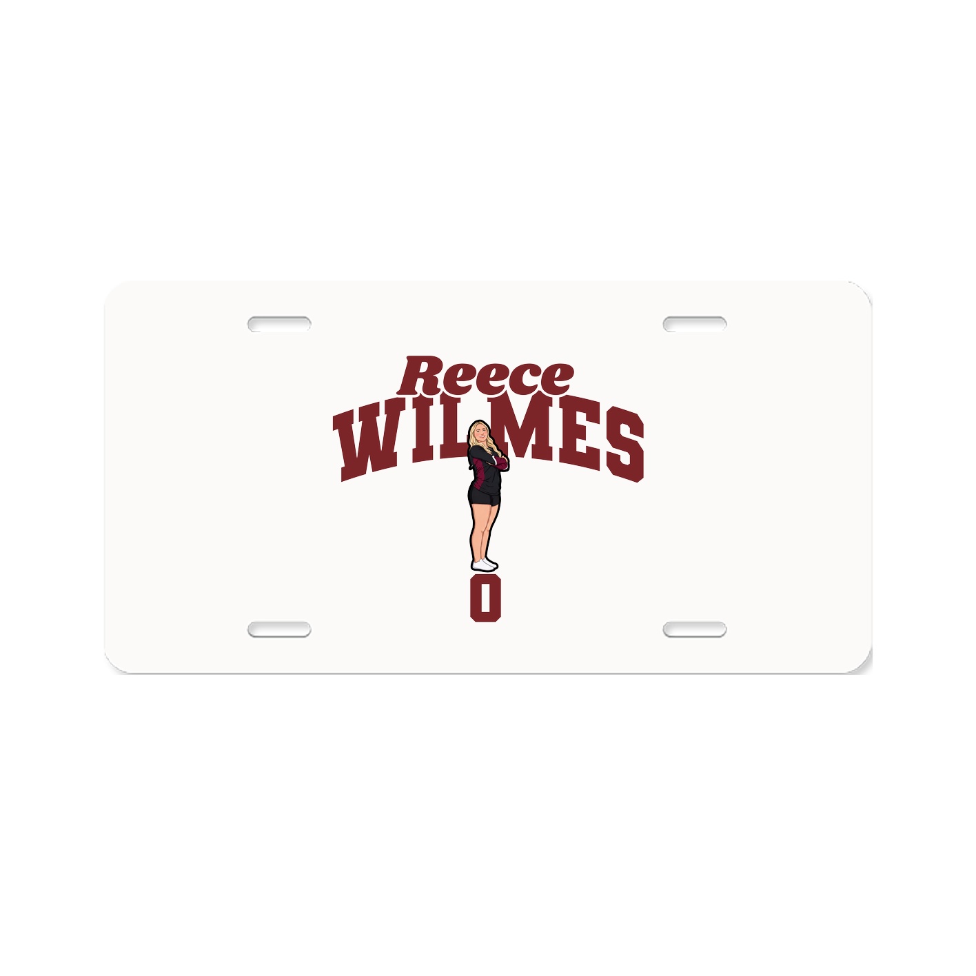 License Plate — Signature Arch in Classic