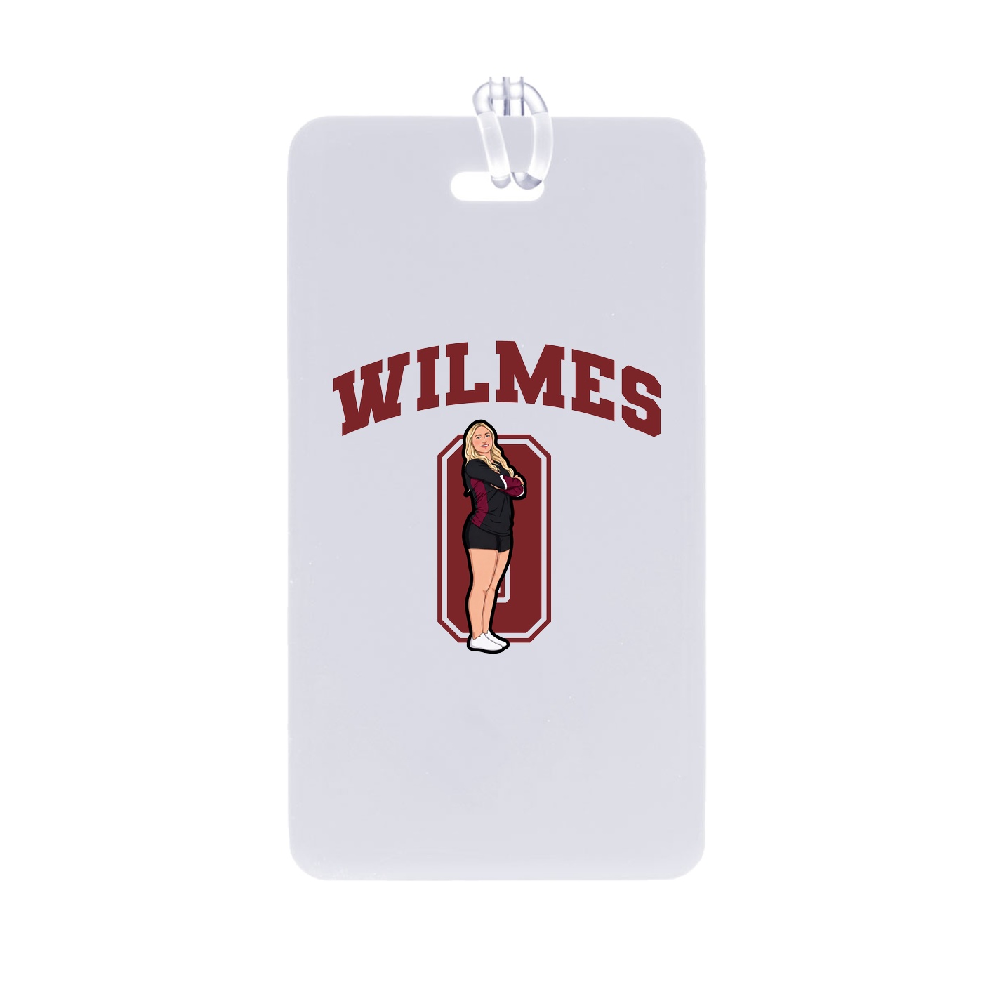 Bag Tag — Number in Classic