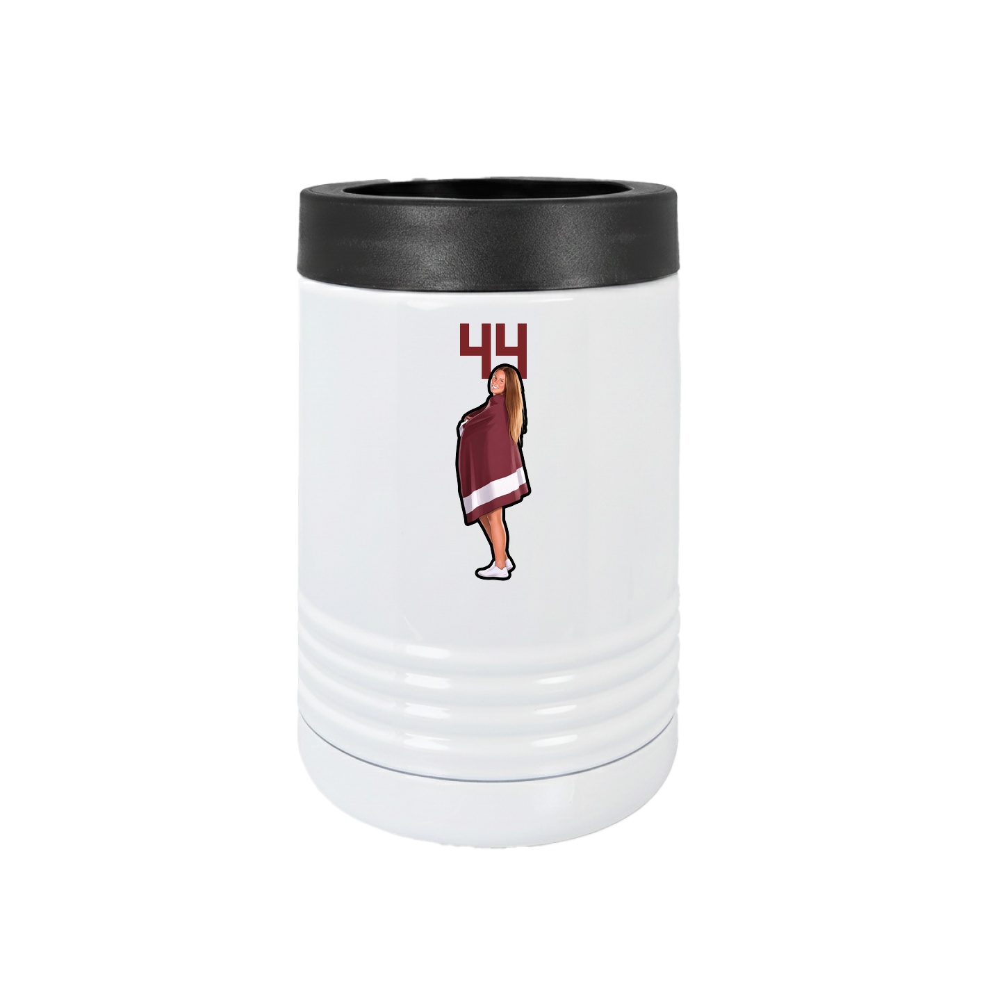 Beverage Holder — Number Top in White