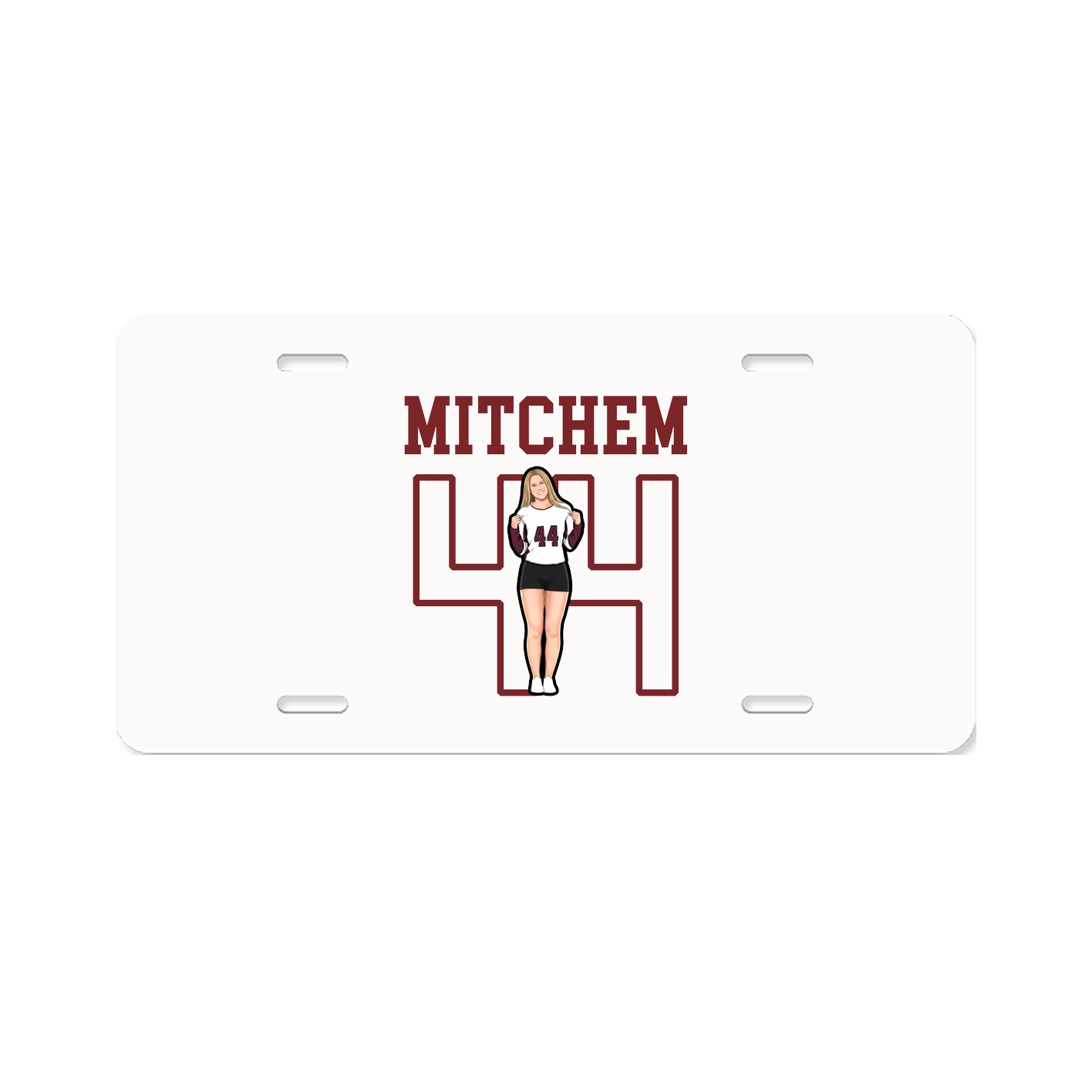 License Plate — Shirsey in Classic