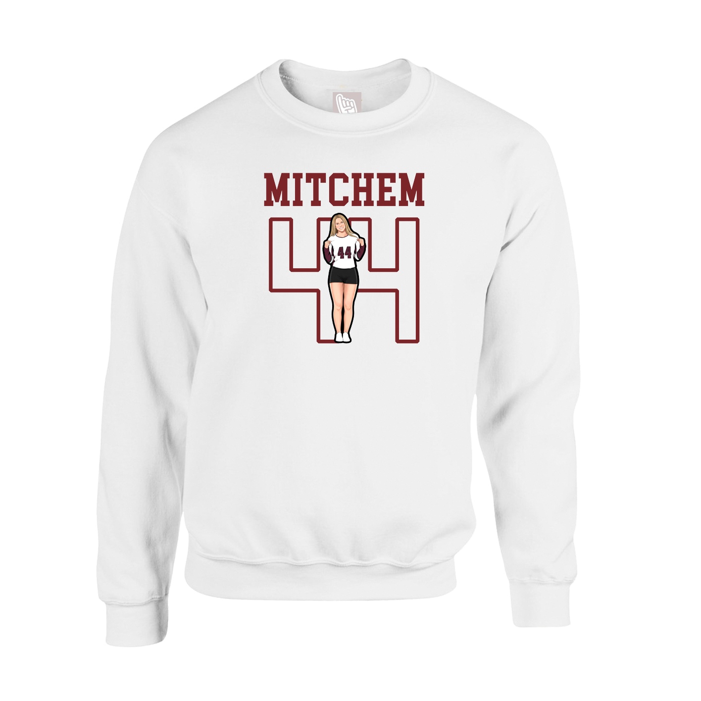 Fleece Crew — Shirsey in White