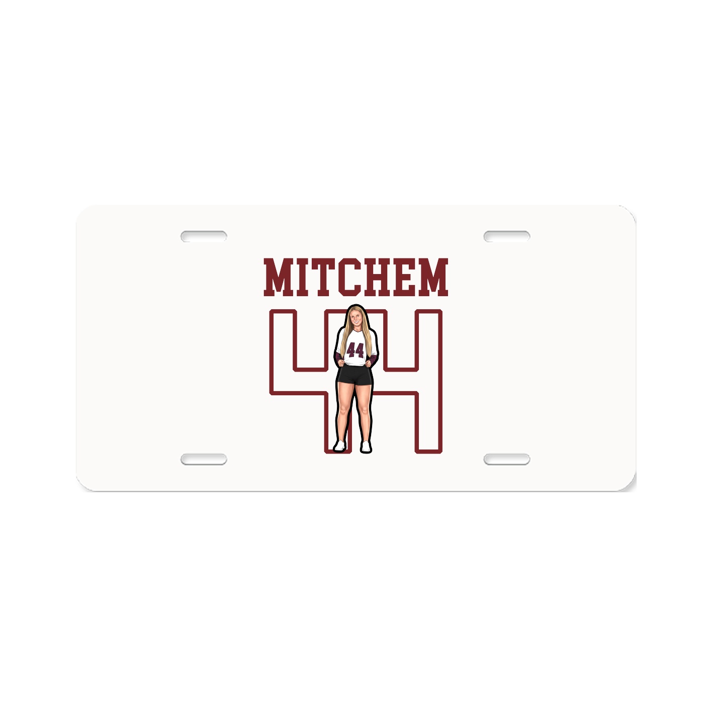 License Plate — Shirsey in Classic
