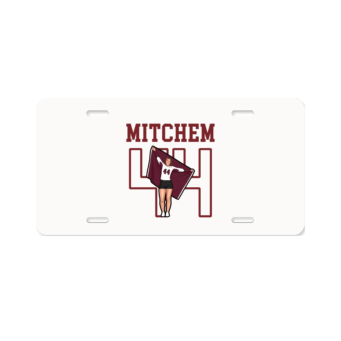 License Plate — Shirsey in Classic