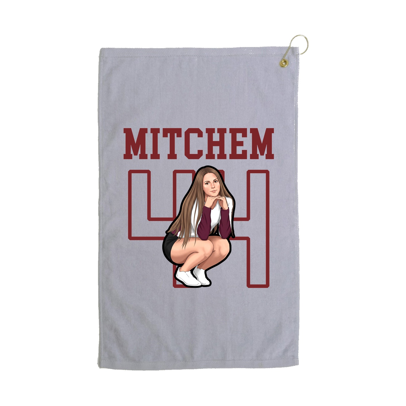 Golf Towel — Shirsey in Grey