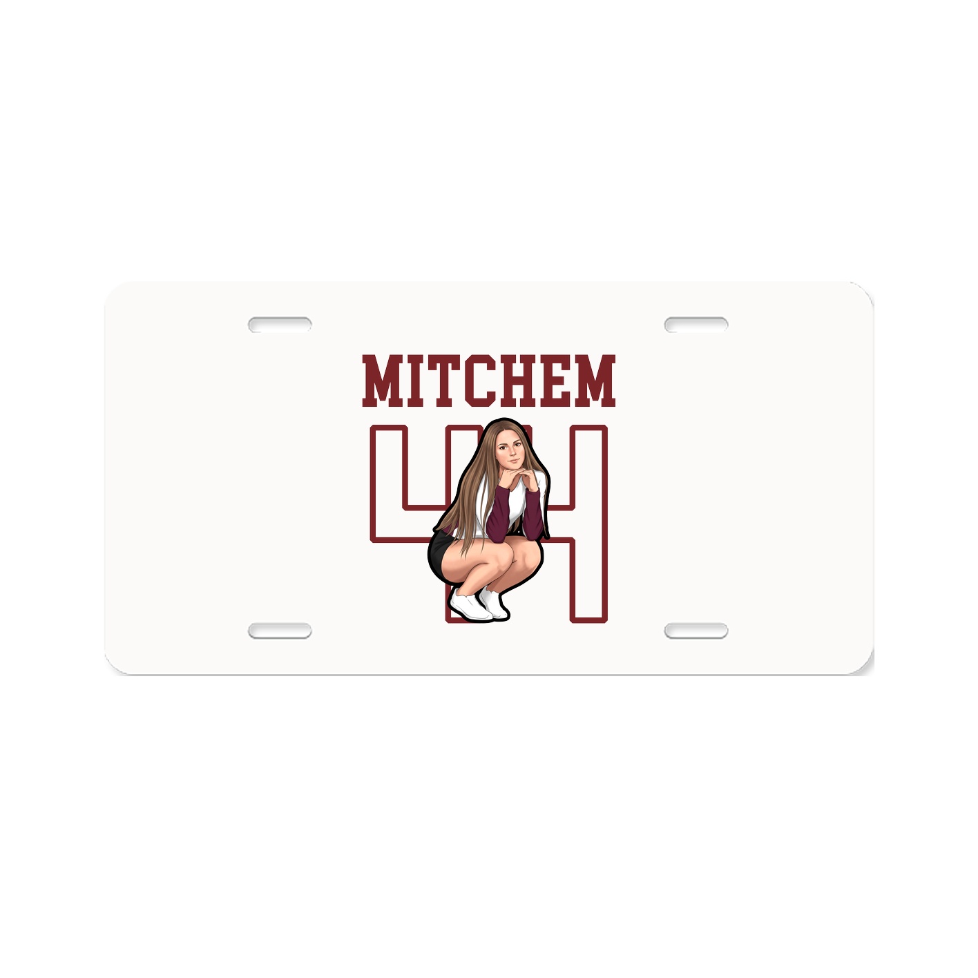 License Plate — Shirsey in Classic