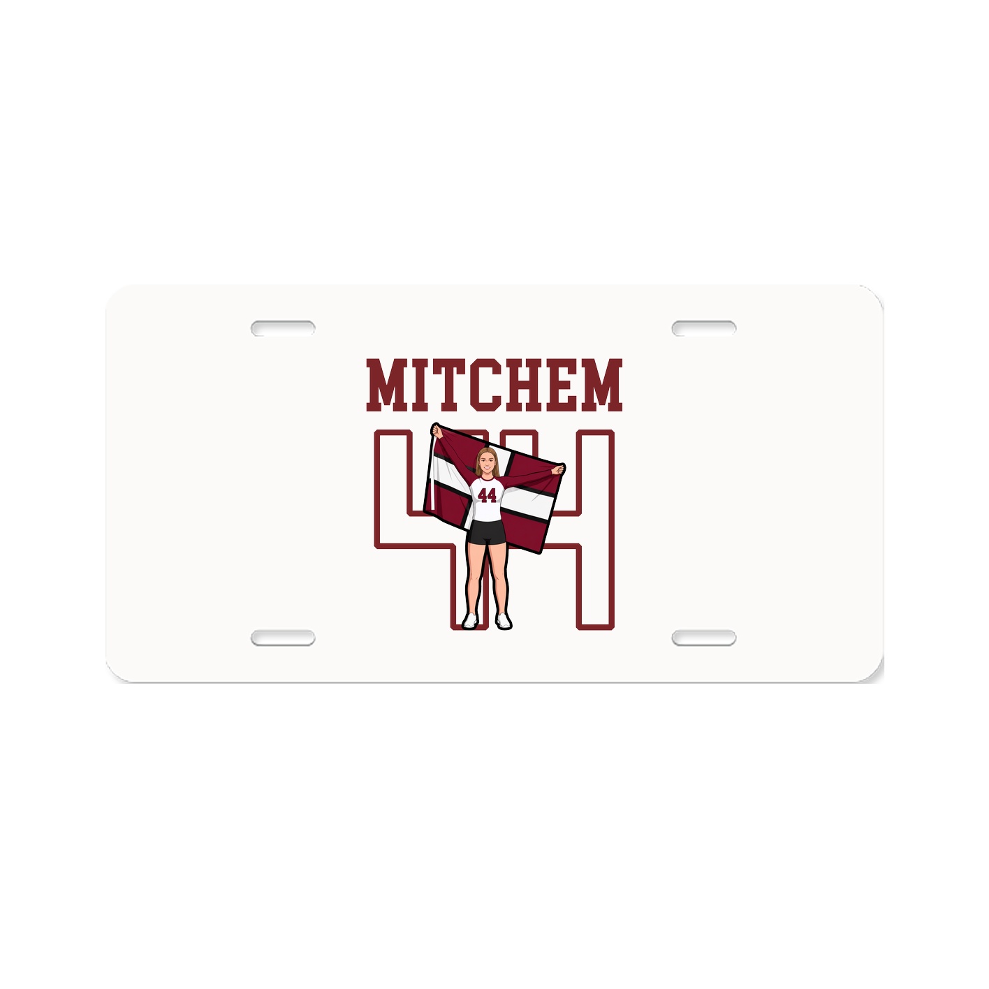 License Plate — Shirsey in Classic