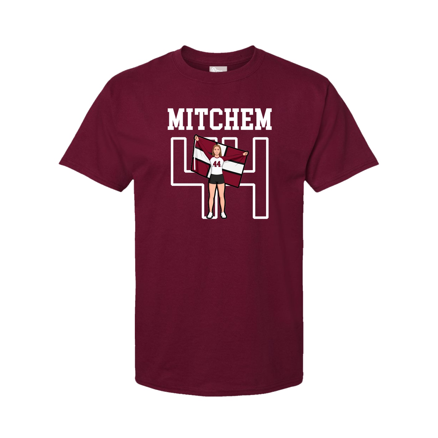 Youth Tee — Shirsey in Cardinal