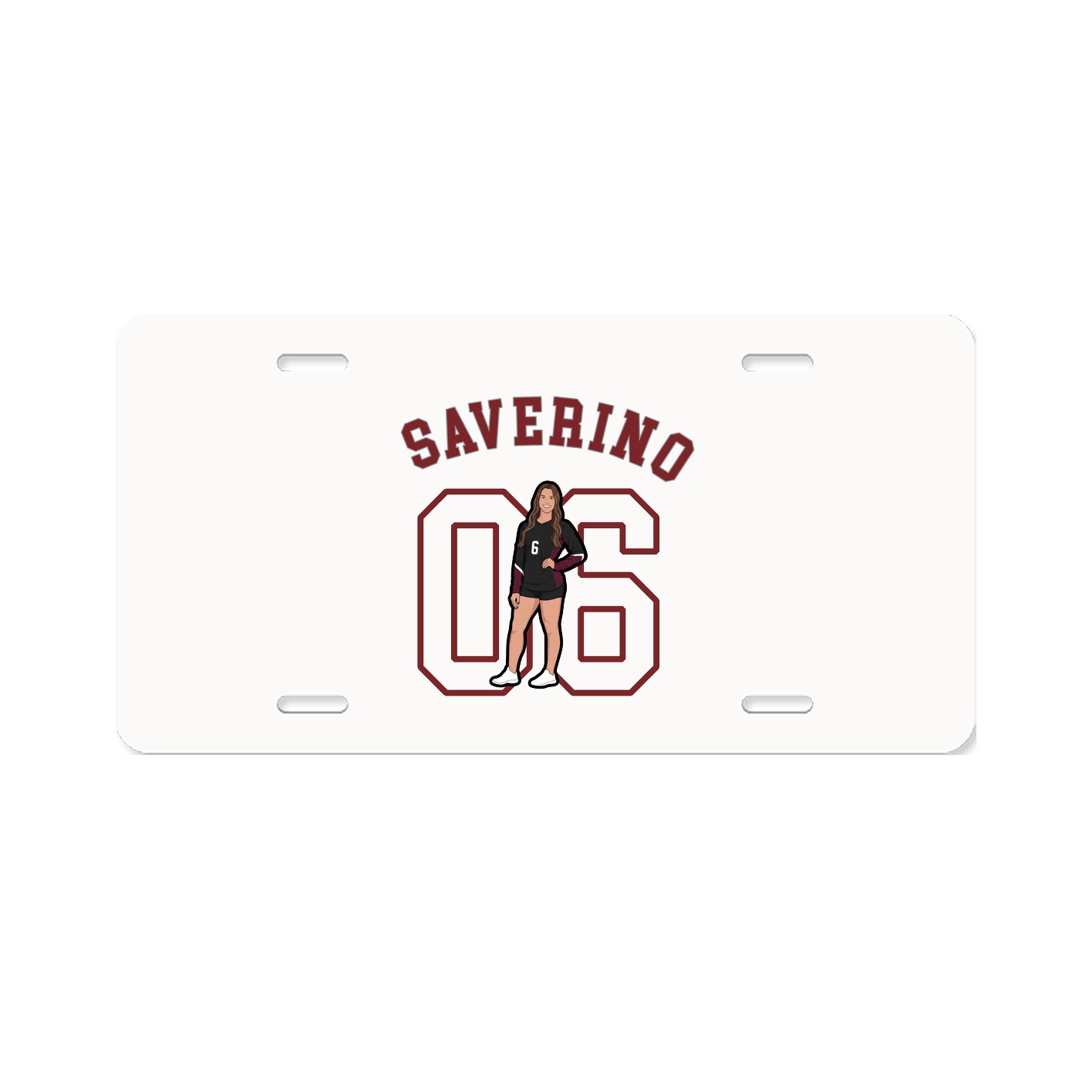 License Plate — Shirsey Arch in Classic