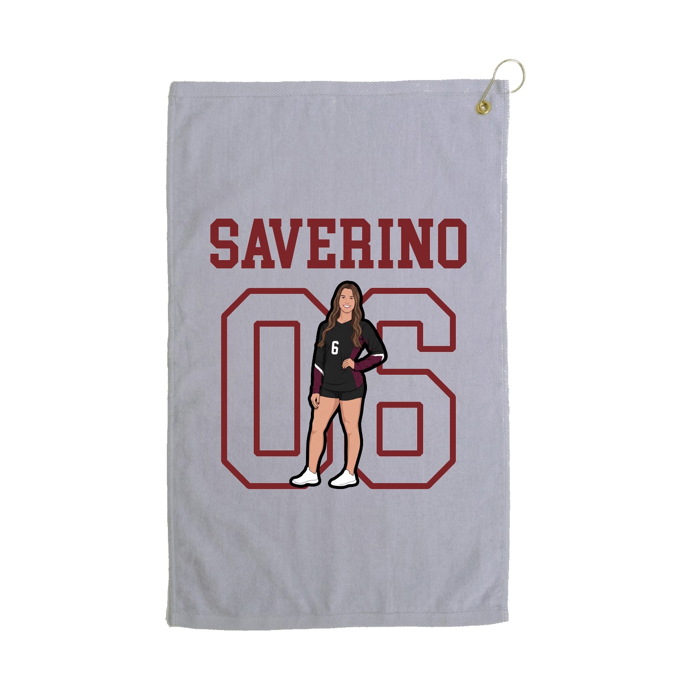 Golf Towel — Shirsey in Grey