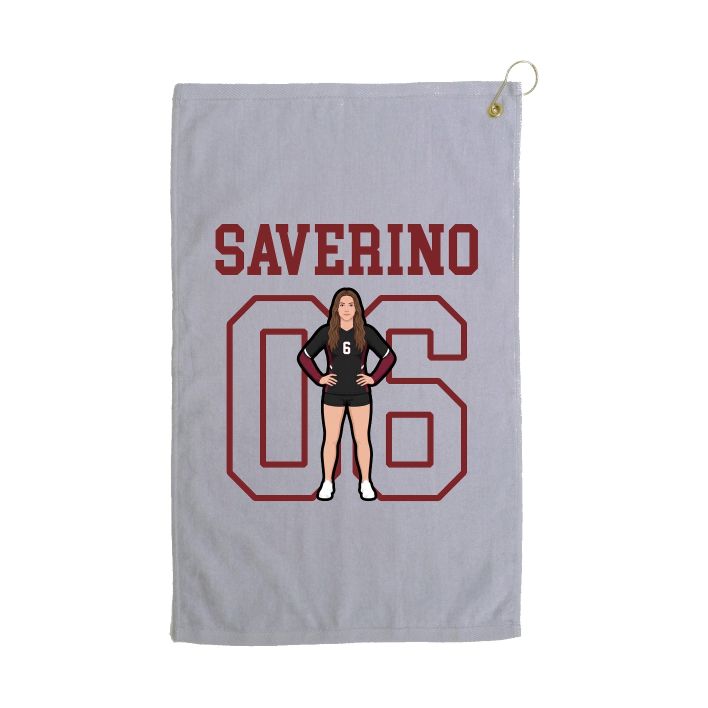 Golf Towel — Shirsey in Grey