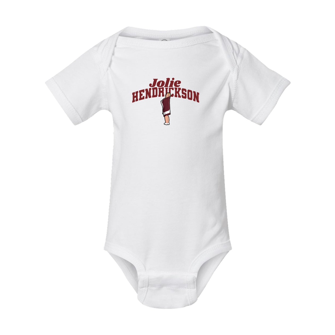 Baby Onesie — Signature Arch in White