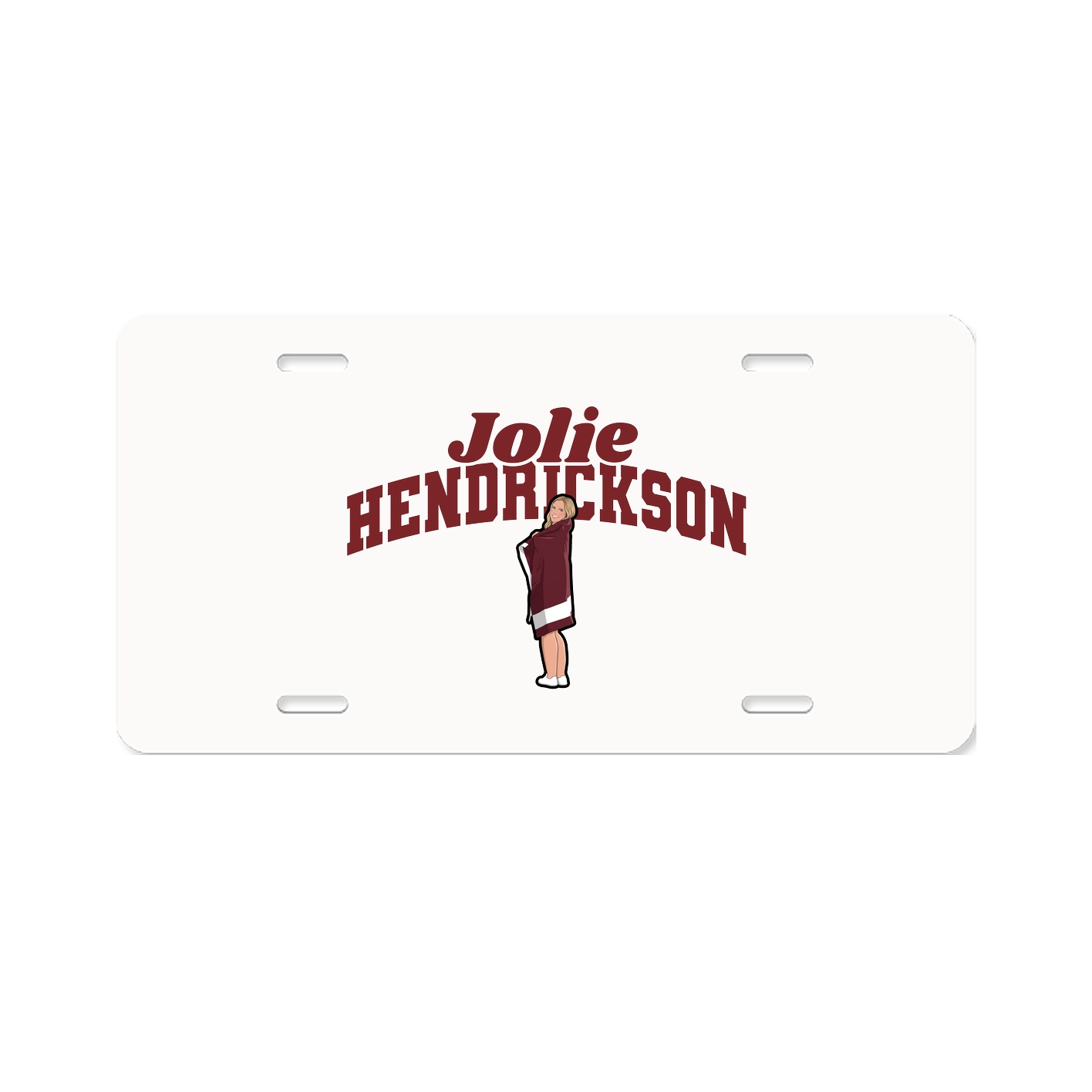 License Plate — Signature Arch in Classic