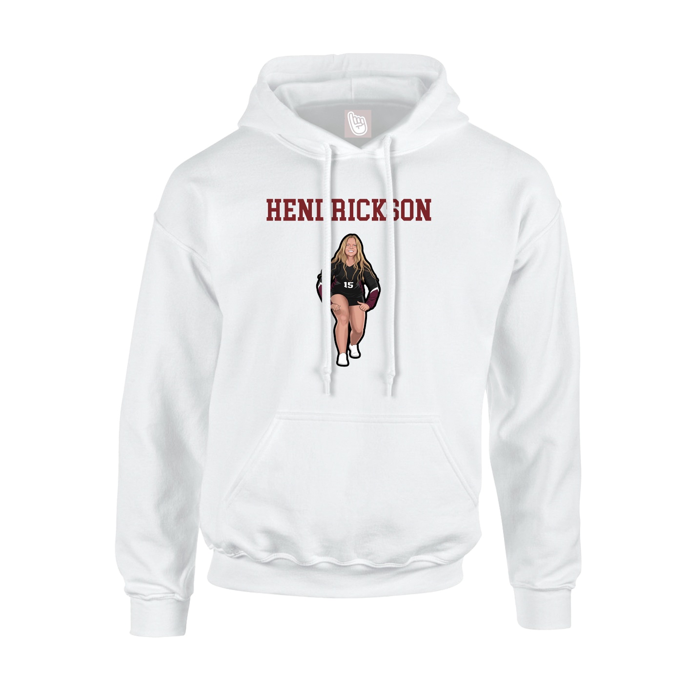 Youth Hoodie — Shirsey in White