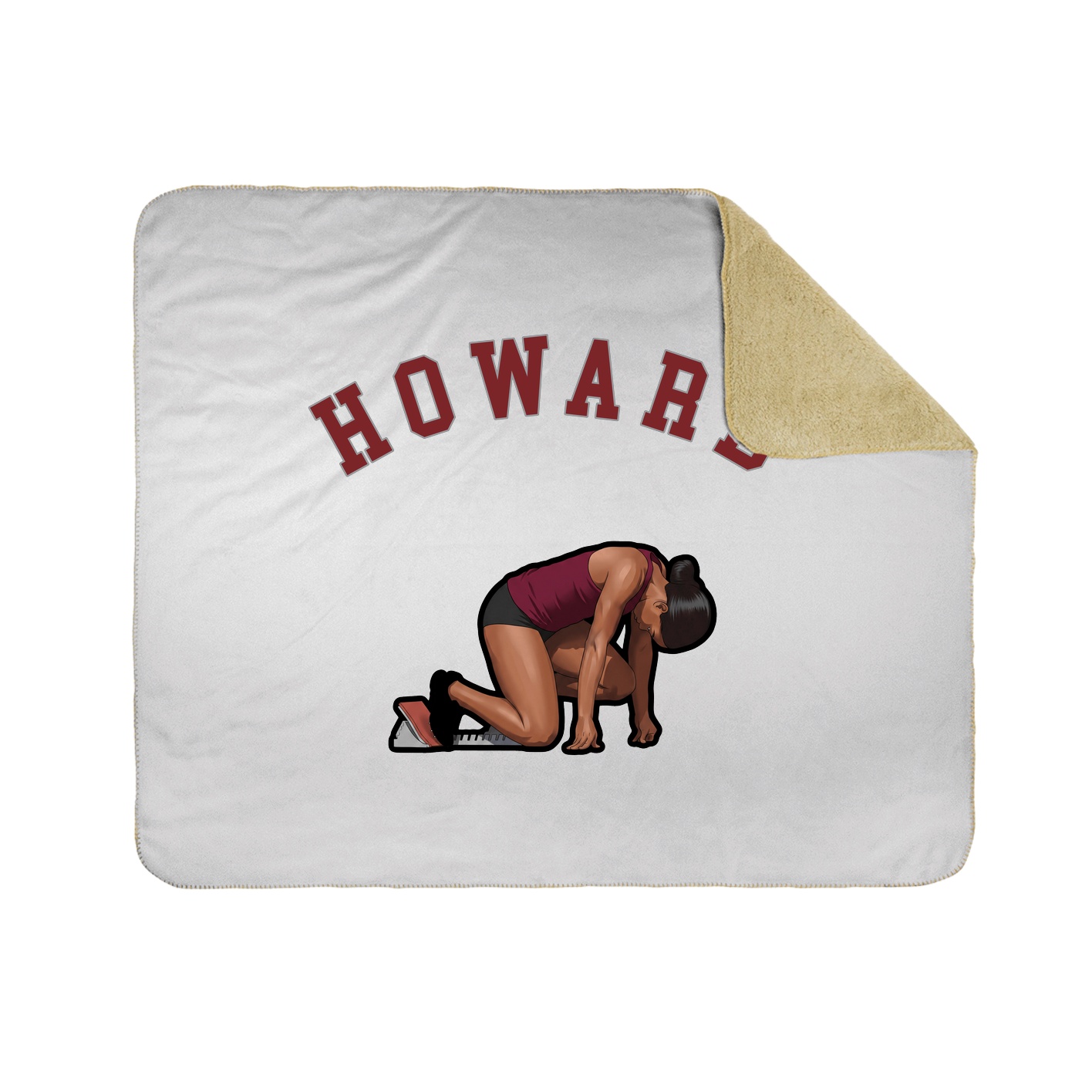 Throw Blanket — Shirsey Arch in White