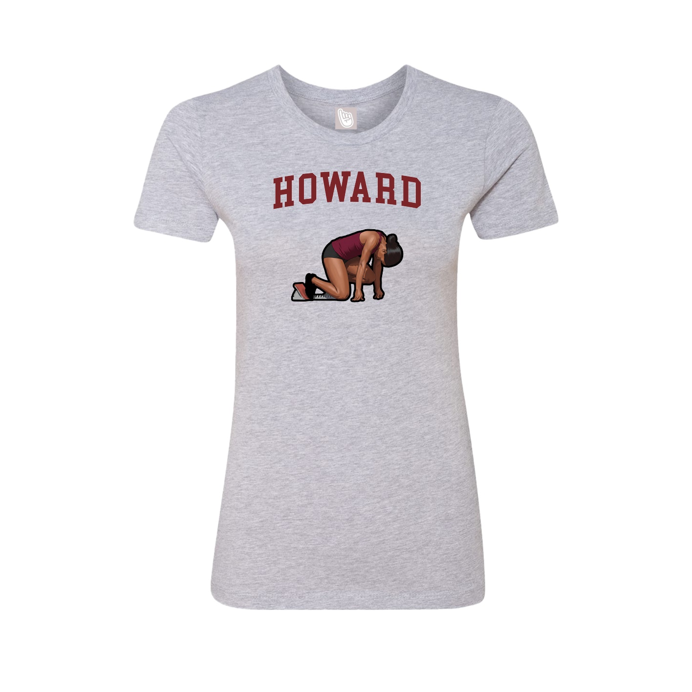 Fitted Women's Tee — Shirsey in Grey