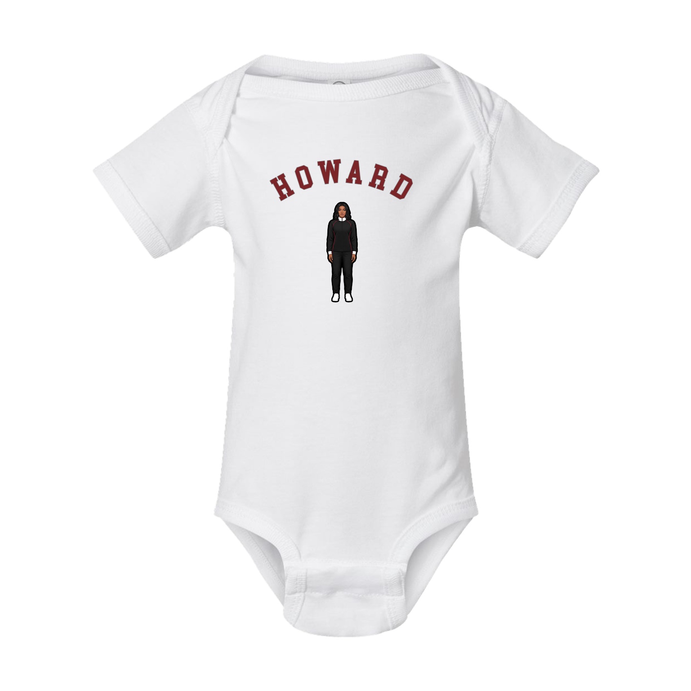 Baby Onesie — Shirsey Arch in White