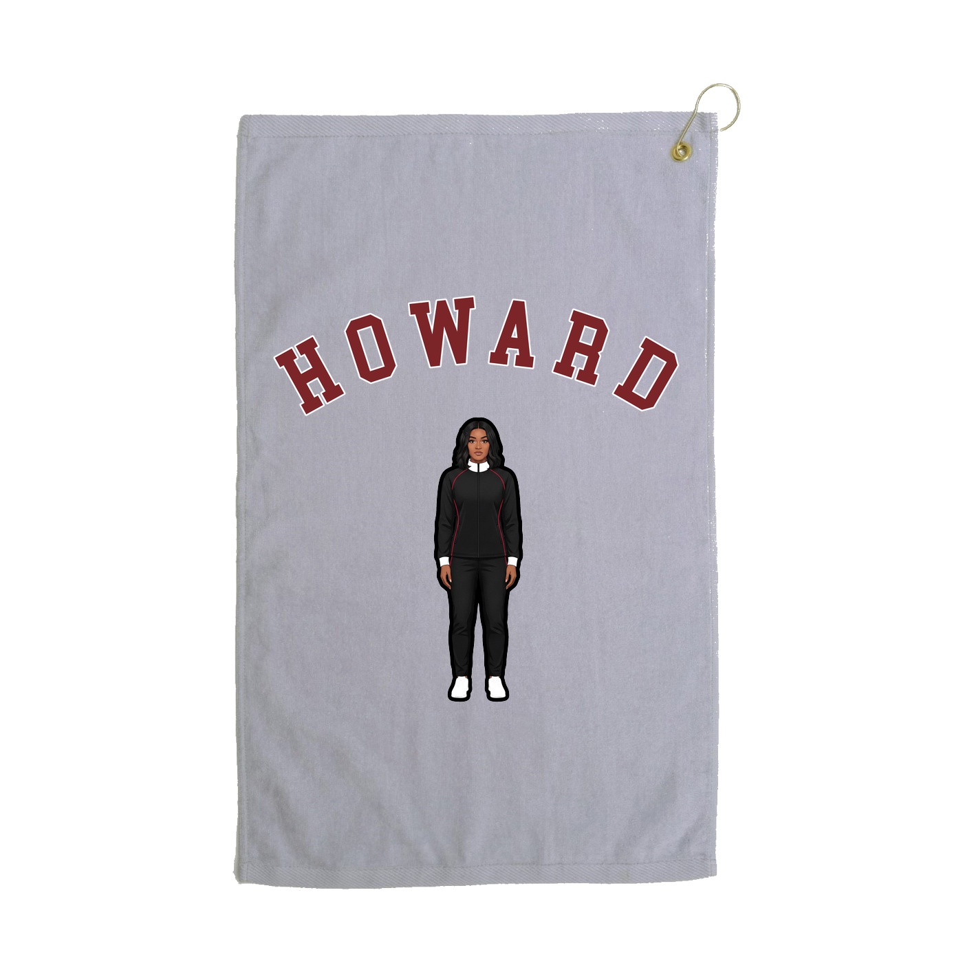 Golf Towel — Shirsey Arch in Grey