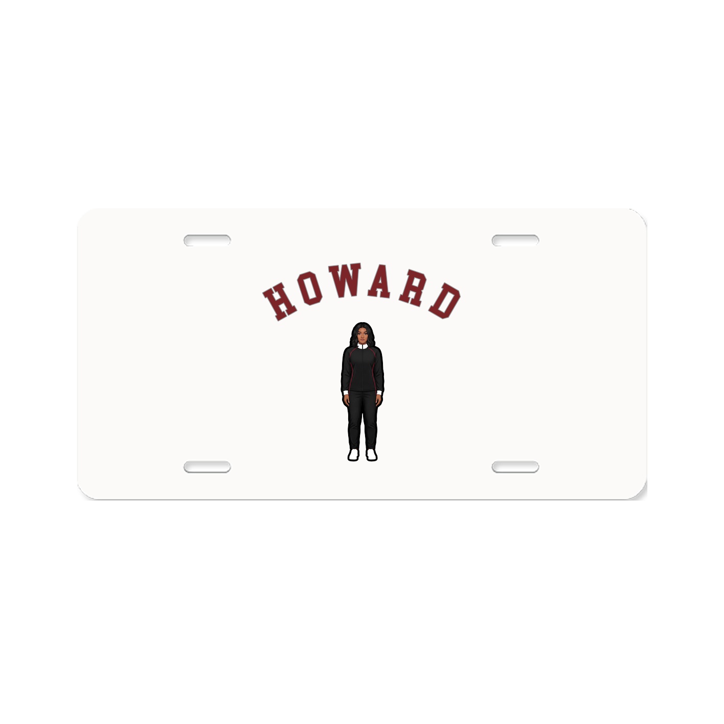 License Plate — Shirsey Arch in Classic