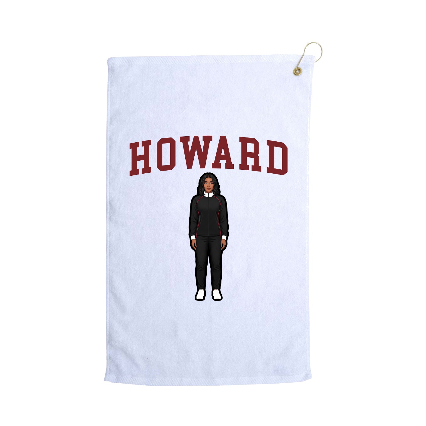 Golf Towel — Shirsey in White