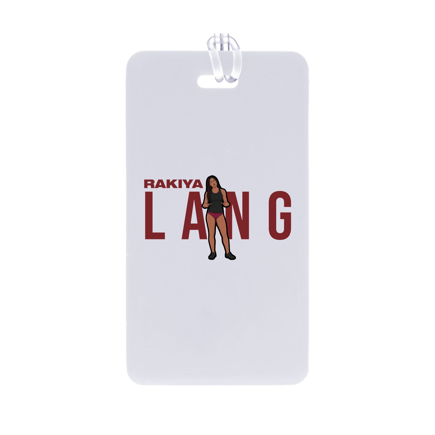 Bag Tag — Player Name in Classic