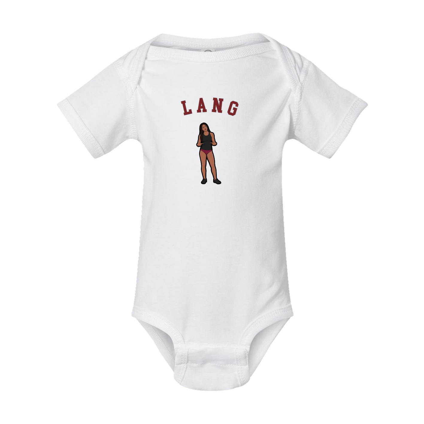 Baby Onesie — Shirsey Arch in White