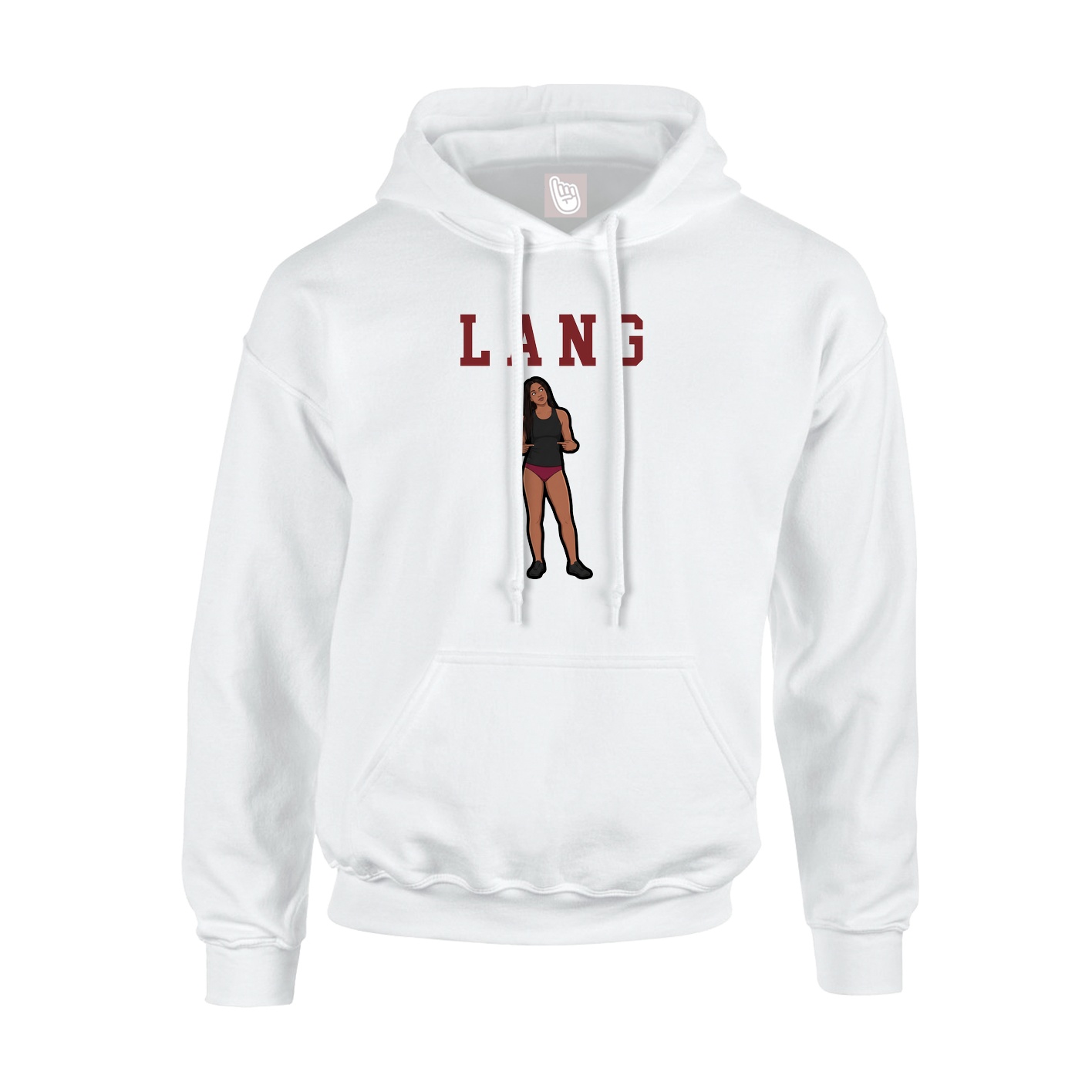 Youth Hoodie — Shirsey in White