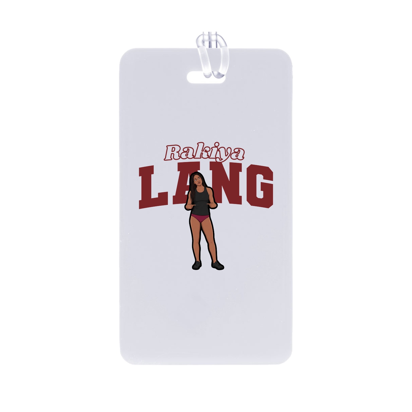 Bag Tag — Name Arch in Classic