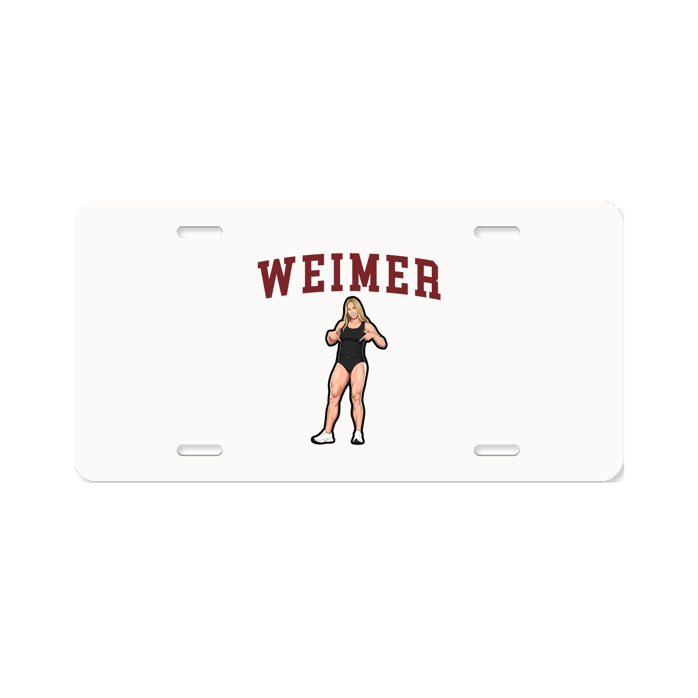 License Plate — Shirsey in Classic