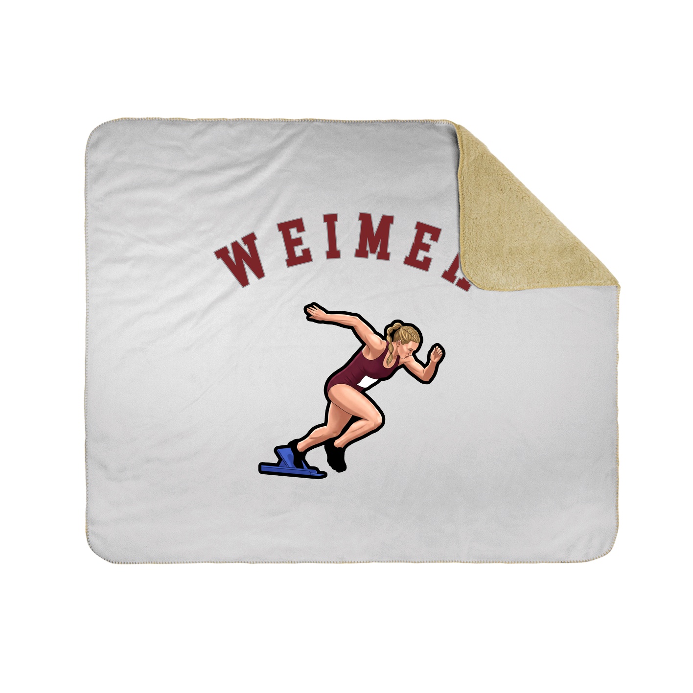 Throw Blanket — Shirsey Arch in White