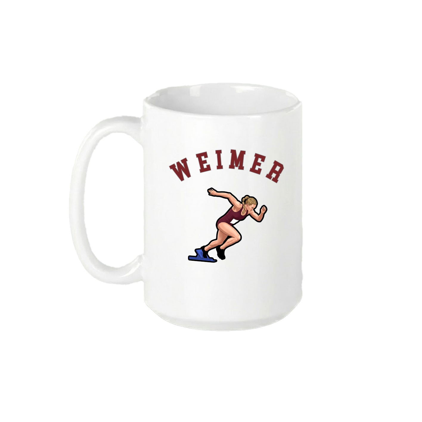 15oz Coffee Mug — Shirsey Arch in White