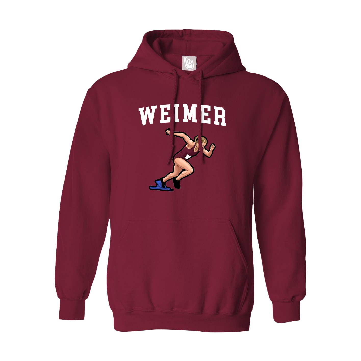 Hoodie — Shirsey in Cardinal