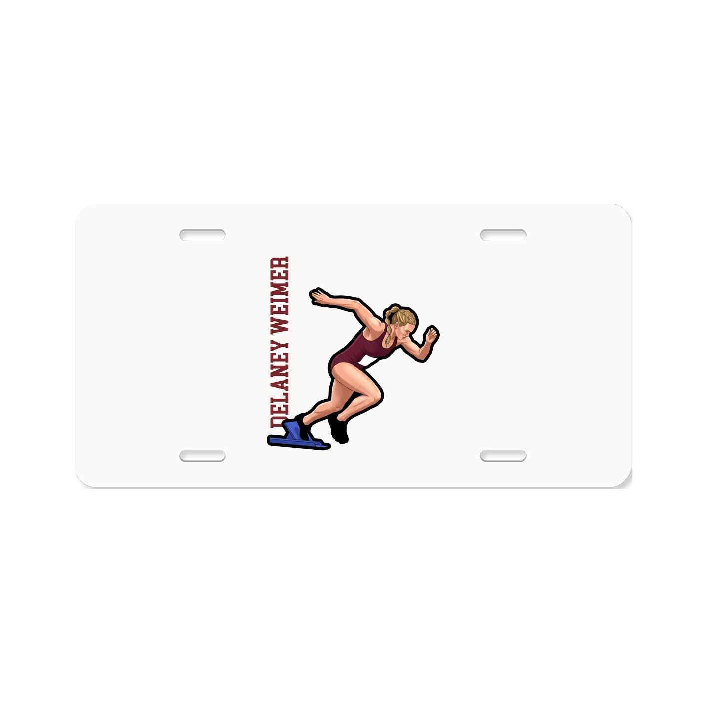 Aluminum License Plate
