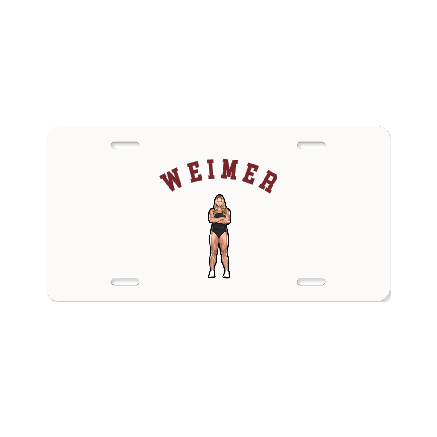 License Plate — Shirsey Arch in Classic