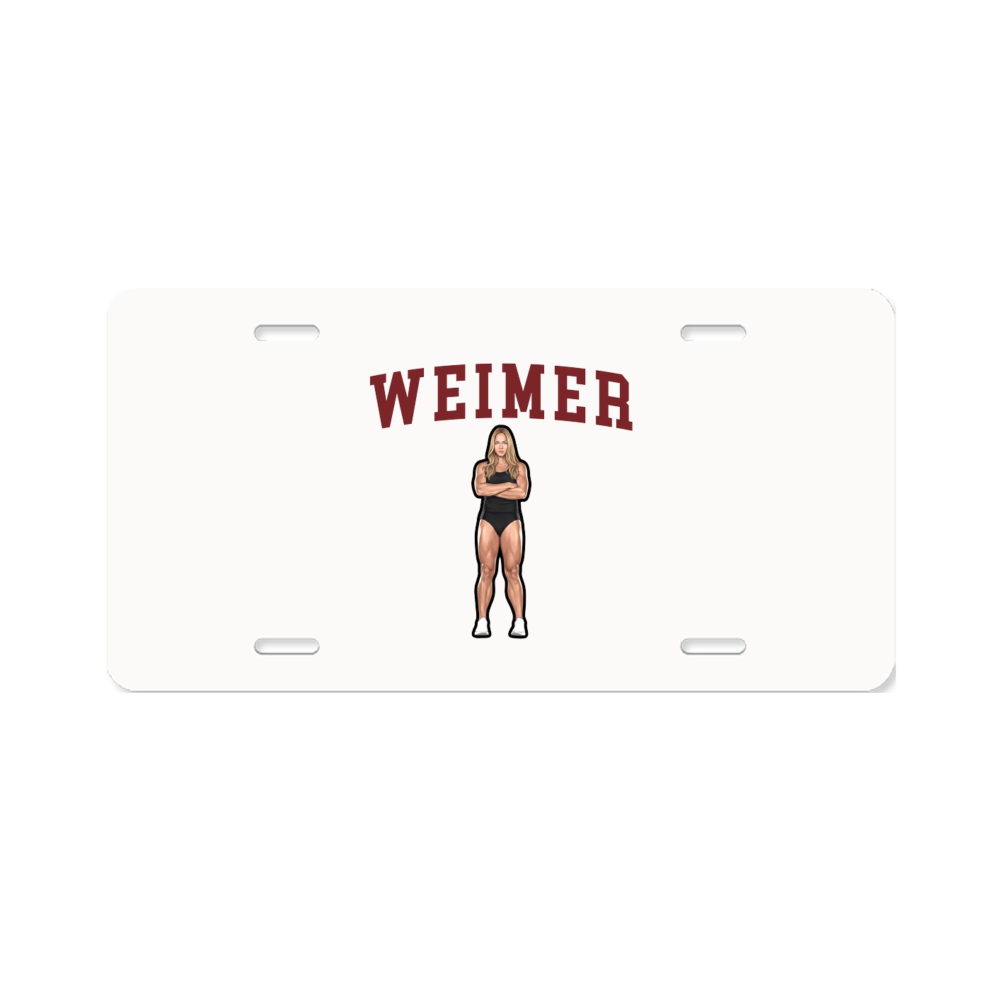 License Plate — Shirsey in Classic