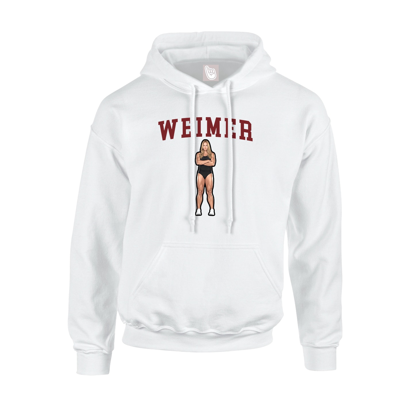 Youth Hoodie — Shirsey in White
