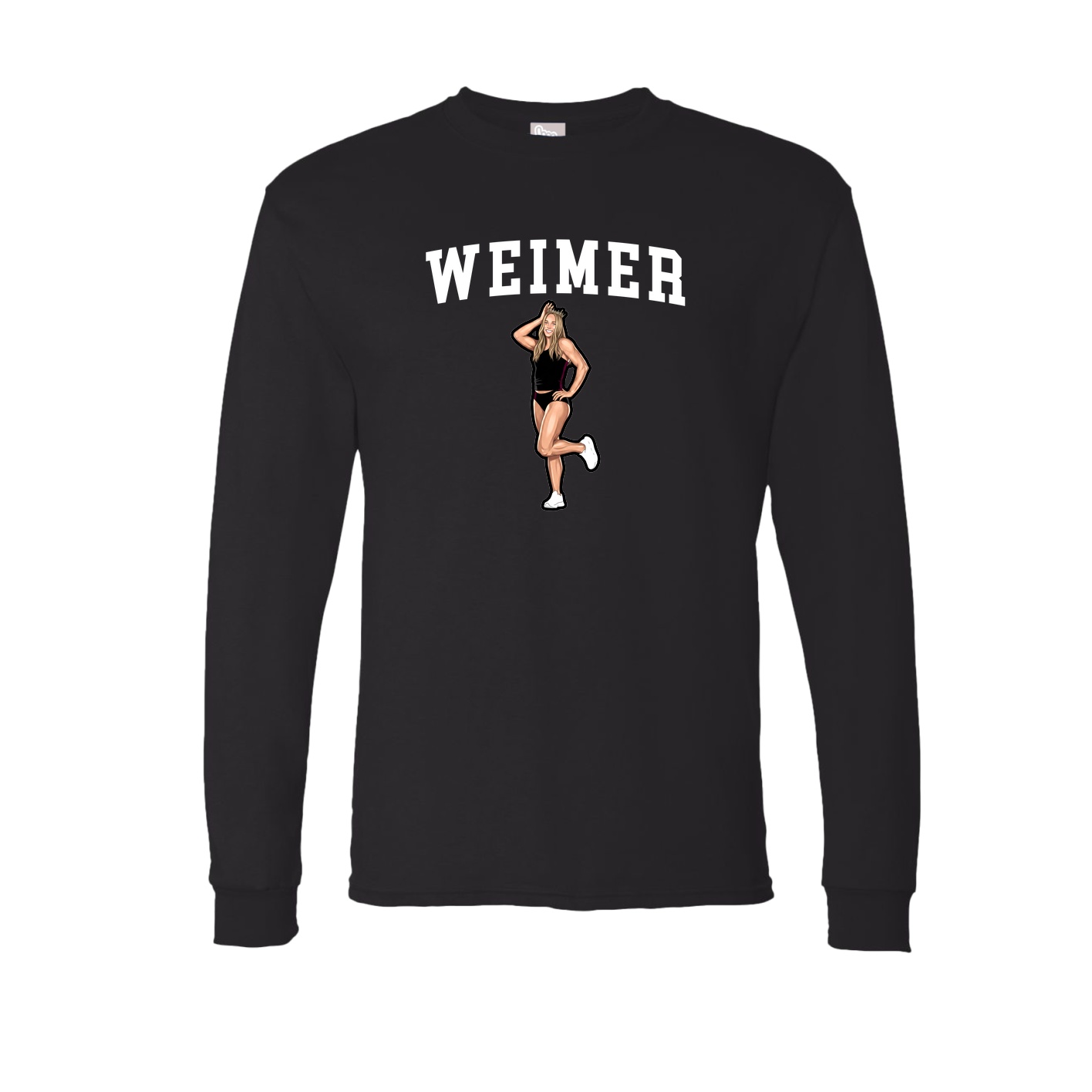 Long Sleeve Tee — Shirsey in Black