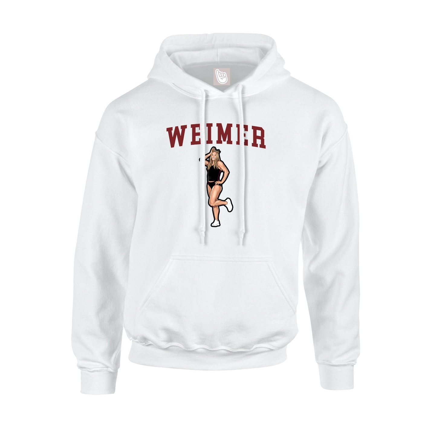 Youth Hoodie — Shirsey in White