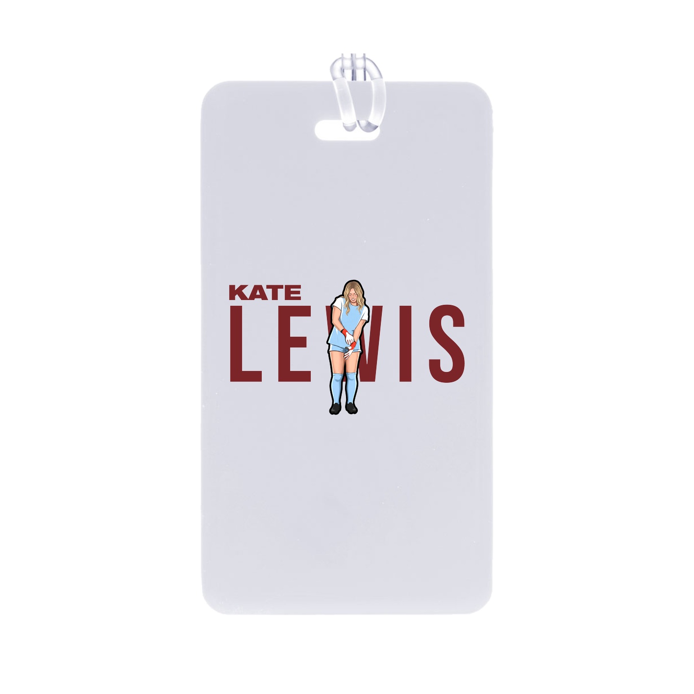 Bag Tag — Player Name in Classic