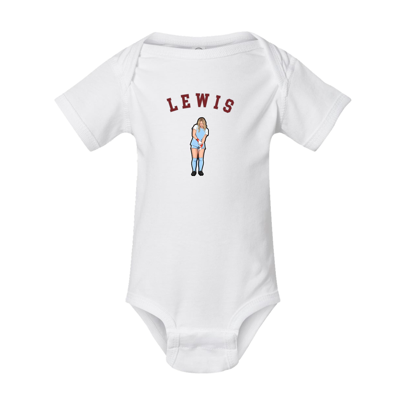 Baby Onesie — Shirsey Arch in White