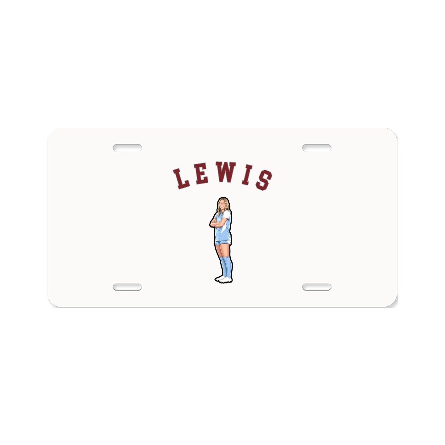 License Plate — Shirsey Arch in Classic