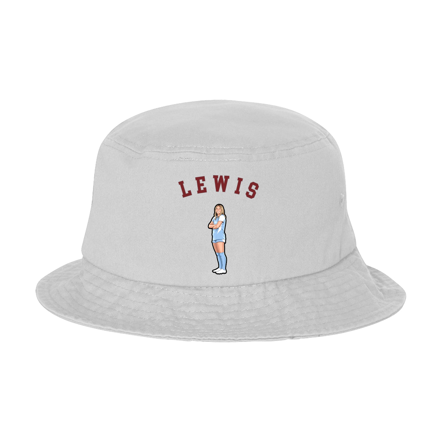 Bucket Cap — Shirsey Arch in White