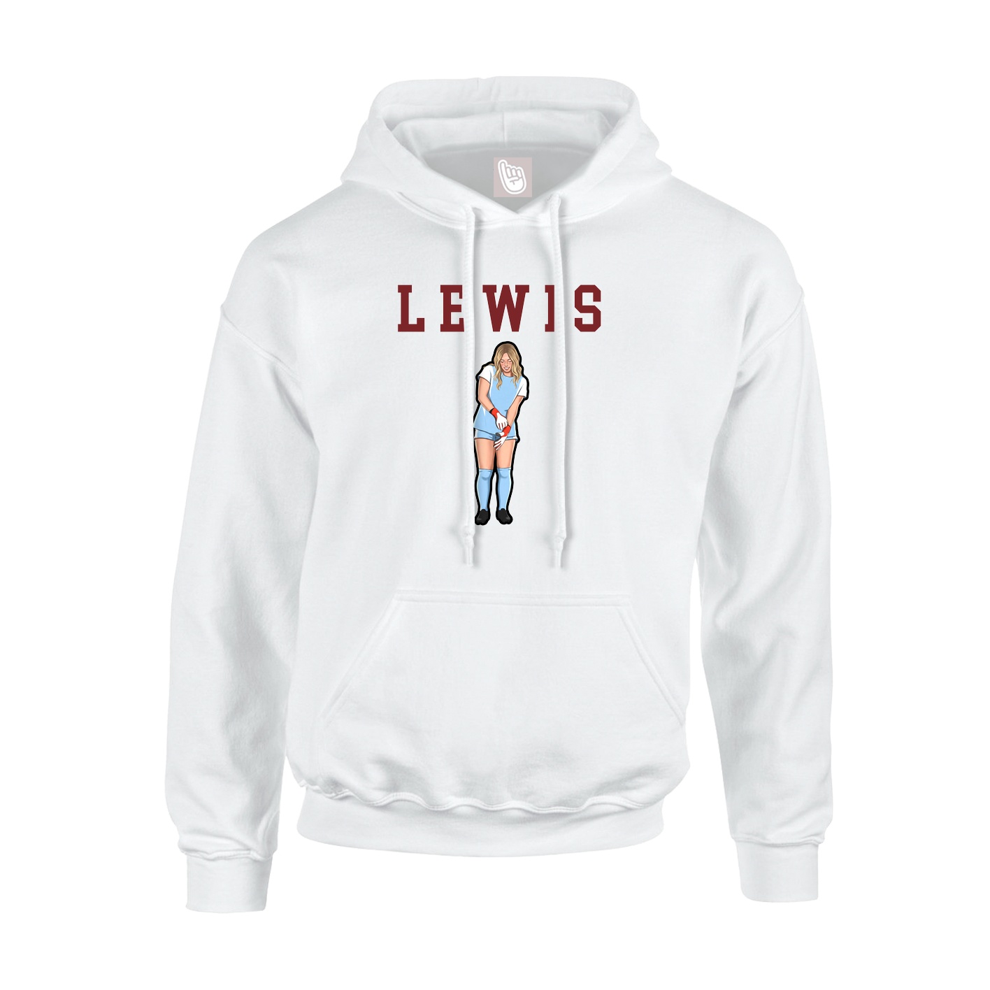 Youth Hoodie — Shirsey in White