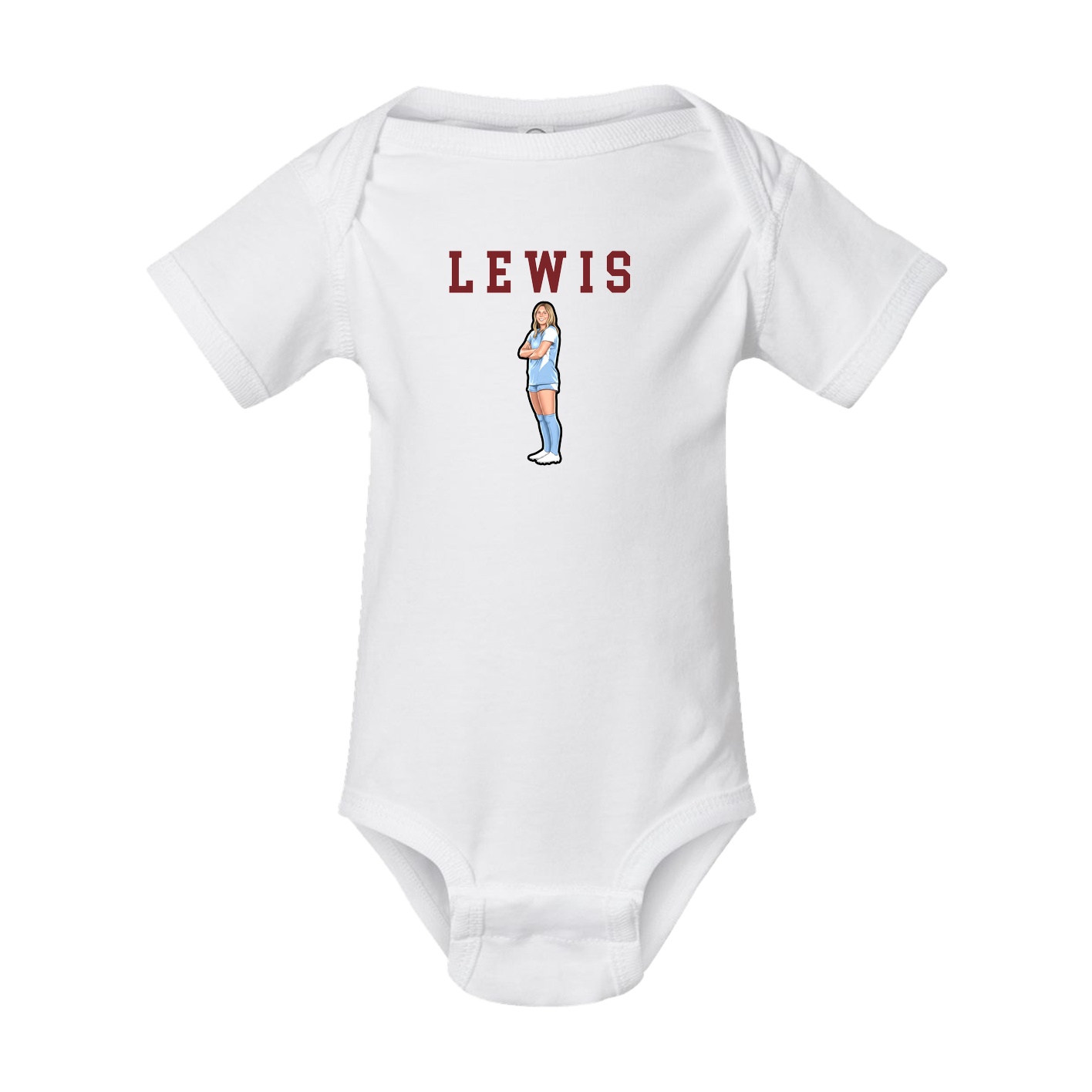 Baby Onesie — Shirsey in White