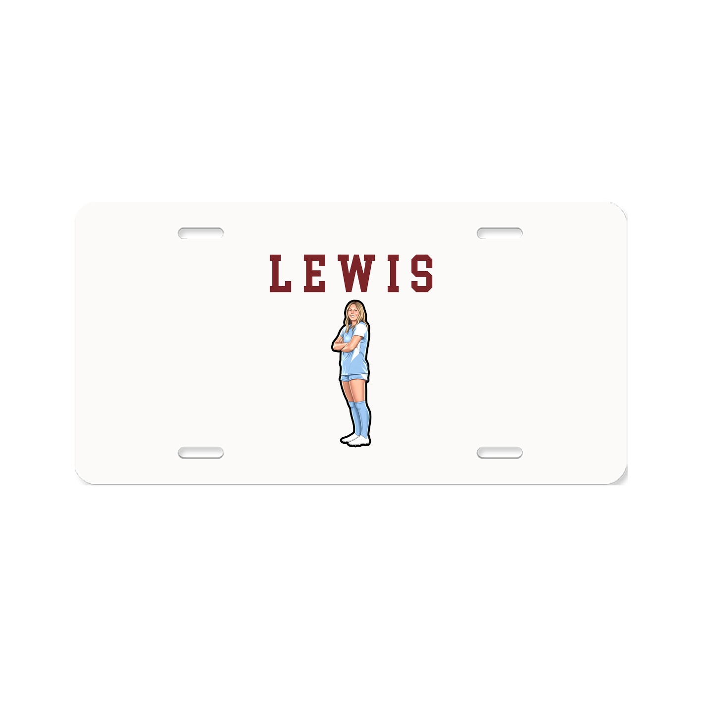 License Plate — Shirsey in Classic