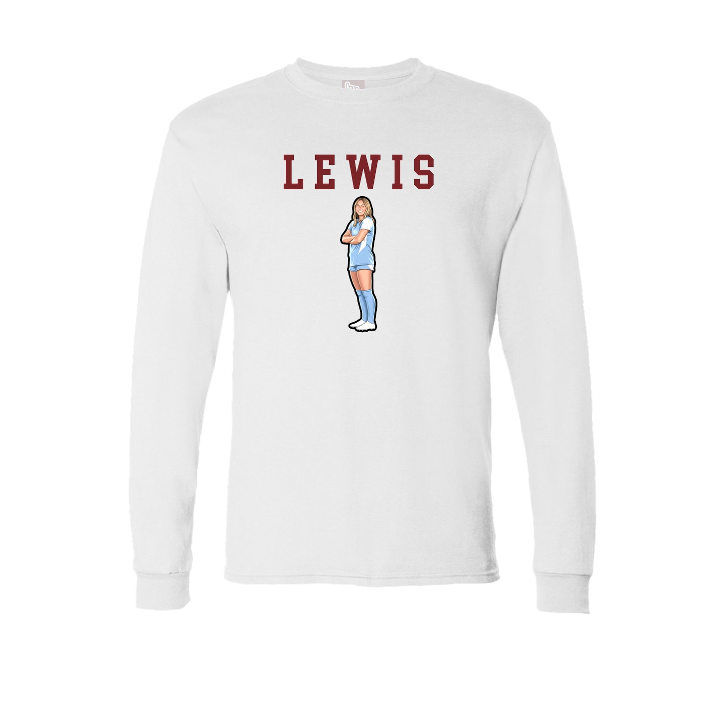 Long Sleeve Tee — Shirsey in White